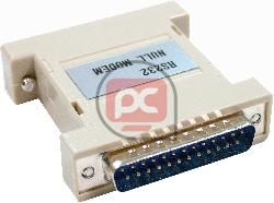 Adaptador Null-Modem (DB25-M/H)