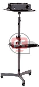 Carrito para proyector y notebook con 3 ruedas