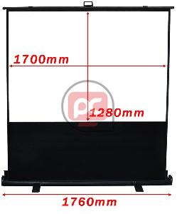 Pantalla de proyecci�n 4:3 DisplayMATIC port�til de 80