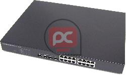 PoE-Switch 10/100/1000 Mbps IEEE802.3af RACK19 (16 PoE y 4 SFP)