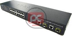 Rack19 WEB Switch 10/100Mbps (16UTP+2SFP)