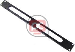 Panel pasacables para rack19 de 1U de 2 entradas