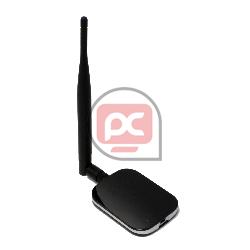 Adaptador WIFI USB 2.0 de 300Mbps 802.11-n/b/g con antena 5dBi 1T2R