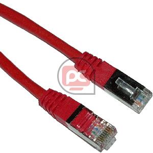 Cable FTP Cat.5e Rojo (25cm)