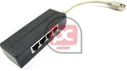 Adaptador RJ45 de RDSI de 4 puertos