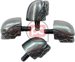 Tornillo Zinc Manual 4-Pack (Alien Plata)