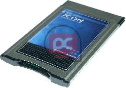 Tarjeta adaptadora de PCMCIA 6-en-1 (SM/SD/MMC/MS/MSP/XD)