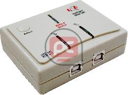 Conmutador USB electr�nico TopView de 2 ordenadores a 1 puerto USB