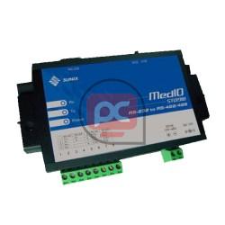 Conversor de RS232 a RS422 RS485 con DINrail de Sunix