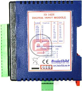 M�dulo RS485 de 16 entradas digitales (BrainChild IO-16DI)