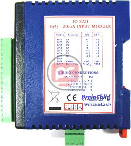 M�dulo RS485 de 8 entradas anal�gicas intensidad (BrainChild IO-8AII)