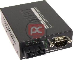 Conversor RS232 RS485 RS422 a fibra �ptica monomodo ST