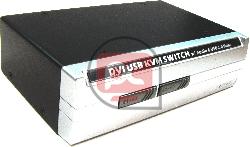 Conmutador KVM Uniclass de USB2 DVI 1920x1200 AUDIO 1KVM a 2CPU