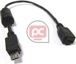 Cable USB 2.0 (MicroUSB-M Tipo B a MicroUSB-H Tipo A y B) 0,3m