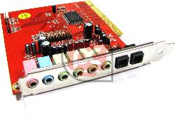 Tarjeta Sonido Envolvente 7.1 PCI con SPDIF