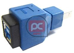 Adaptador USB 3.0 a USB 2.0 (B Hembra a B Macho)