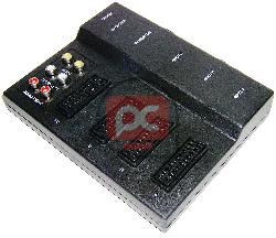 Selector Audio/V�deo (3xIN / 2xOUT)