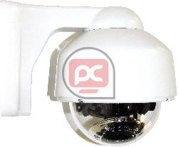 C�mara CCD Domo Anti-Vand�lica (Interior IR-15m Pared) 3.5-8.0 mm