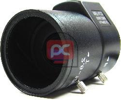 Objetivo varifocal electr�nico de 2,8 mm a 12,0 mm y F1,4