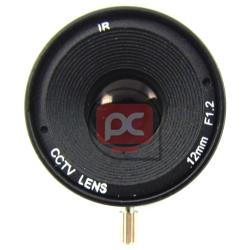 Lente fija para c�mara de CCTV de 12,0 mm y F1.2
