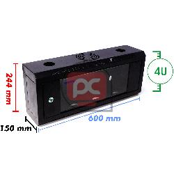 Armario rack de 19 RackMatic SOHORack mini de 4U y fondo 150