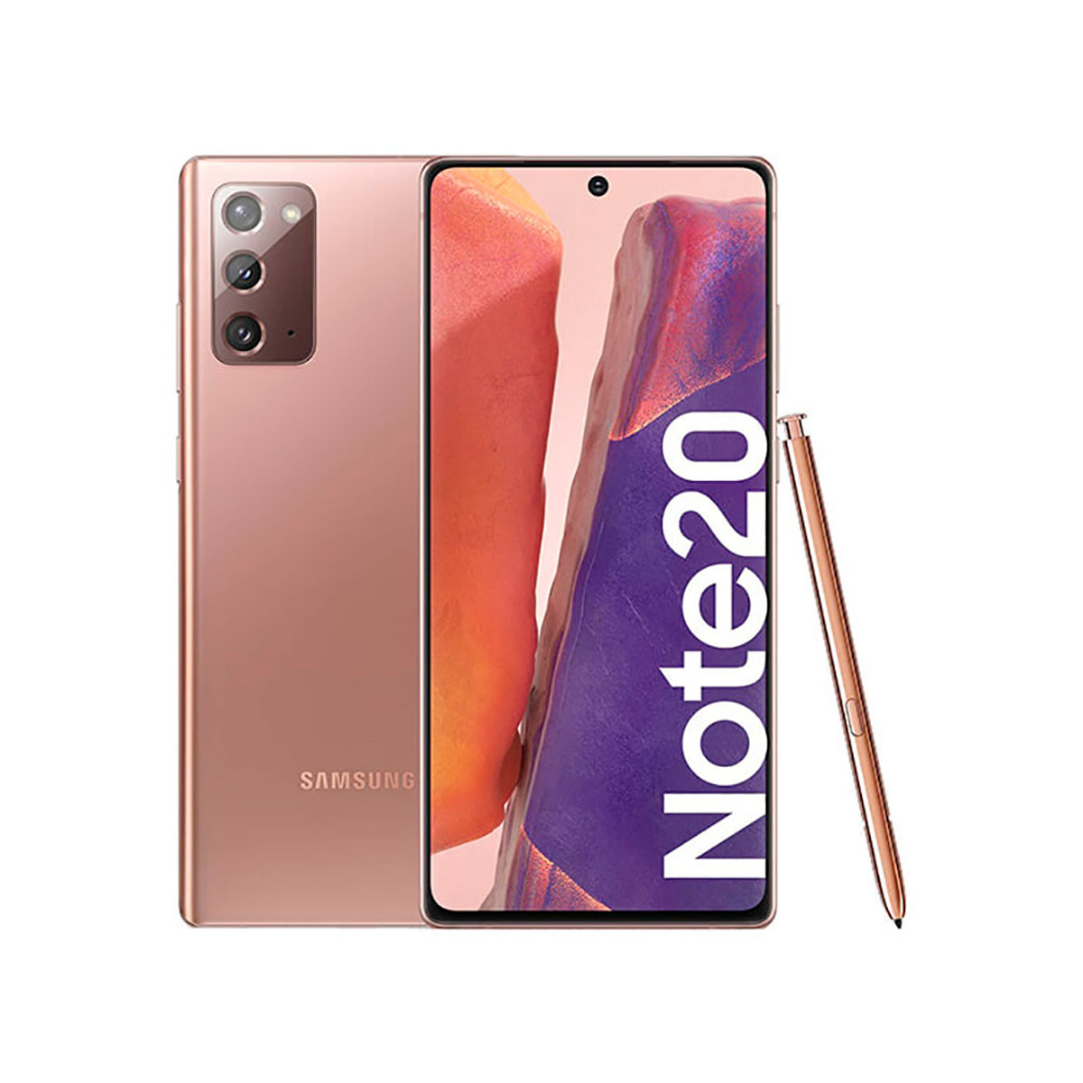 SAMSUNG GALAXY NOTE 20 4G 8GB/256GB BRONCE (MYSTIC BRONZE) DUAL SIM N980F REACONDICIONADO - COMO NUEVO | Reacondicionados