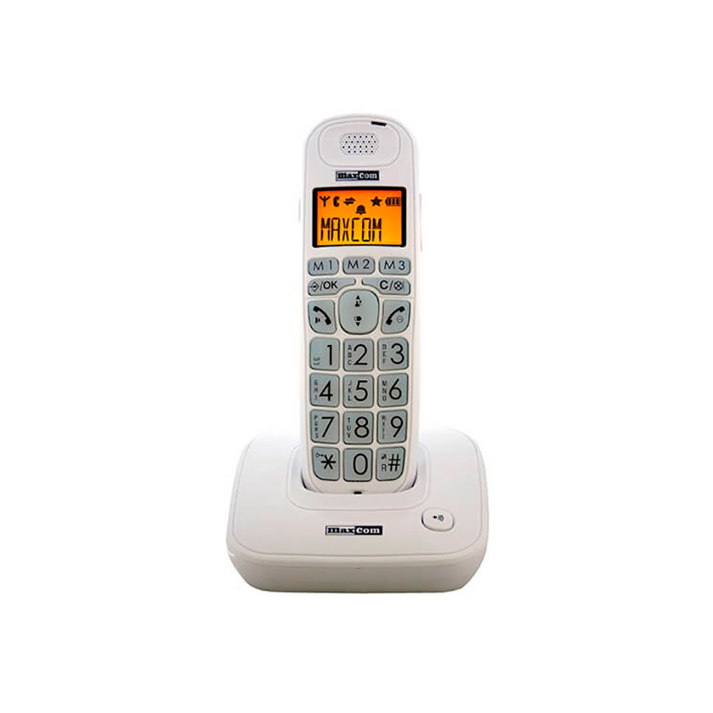 MAXCOM MC6800 TELEFONO INALAMBRICO DECT BLANCO (WHITE)