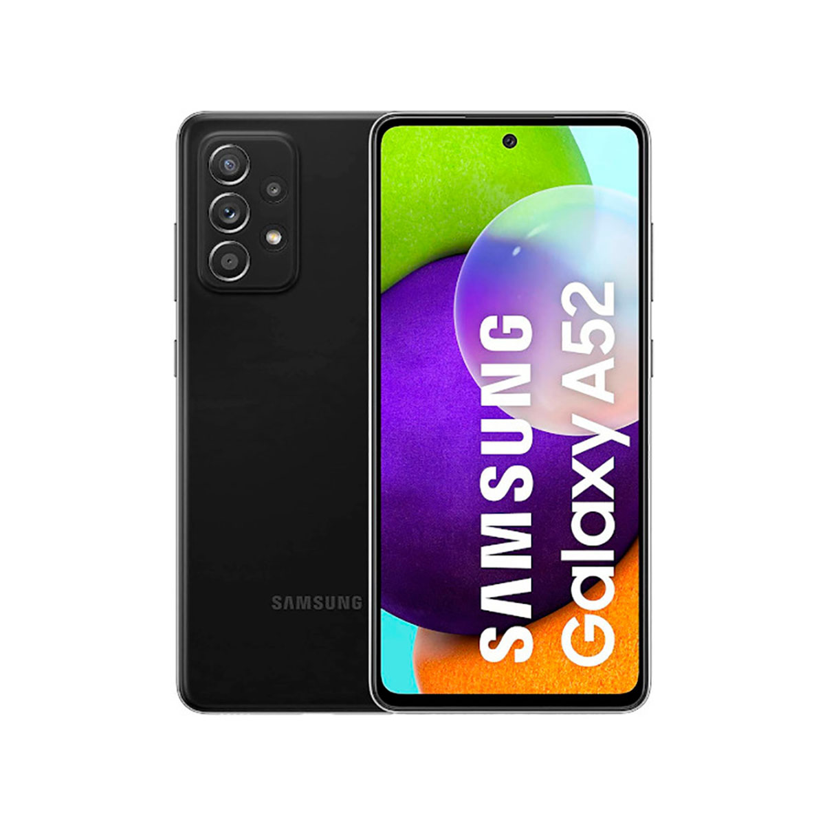 SAMSUNG GALAXY A52 6GB/128GB NEGRO (AWESOME BLACK) DUAL SIM A525F - DESPRECINTADO
