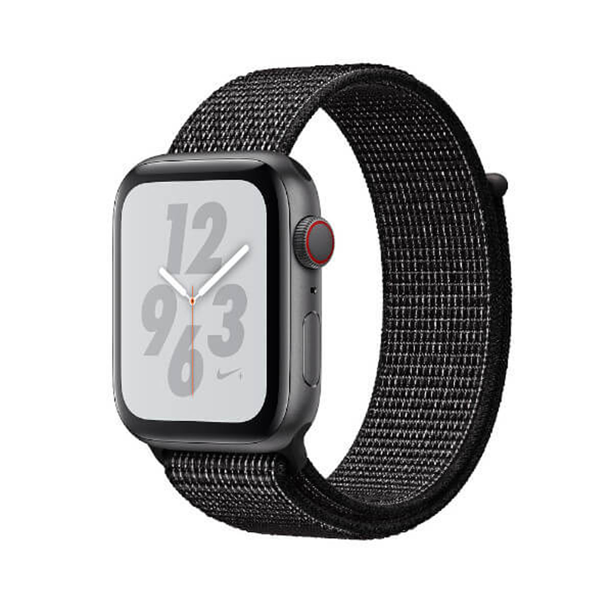 APPLE WATCH SERIES 4 NIKE+ GPS + CELLULAR 44 MM GRIS ESPACIAL Y CORREA LOOP NIKE SPORT NEGRA MTXL2TY/A | Wearables