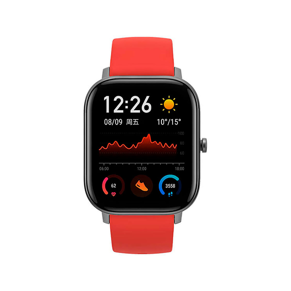 AMAZFIT GTS 42 MM NARANJA (VERMILLION ORANGE)
