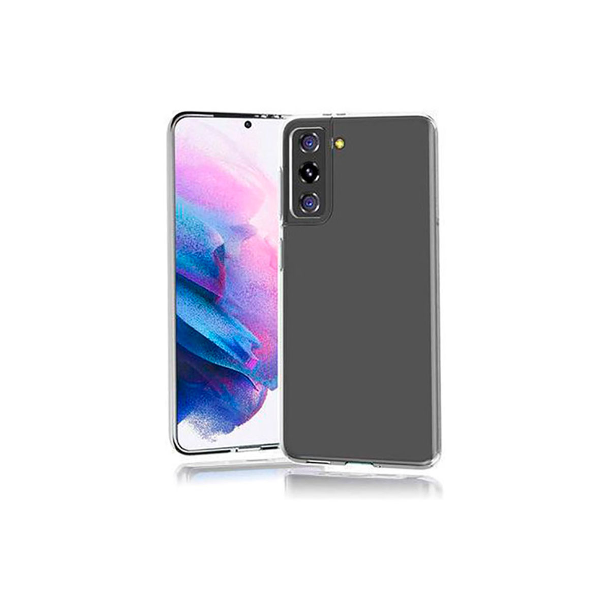 FUNDA DE SILICONA GEL TRANSPARENTE PARA SAMSUNG GALAXY S21 PLUS | Accesorios