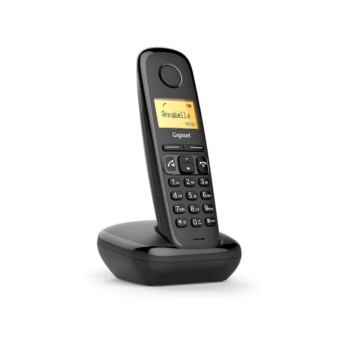 TELEFONO INALAMBRICO DECT GIGASET NEGRO A270 |