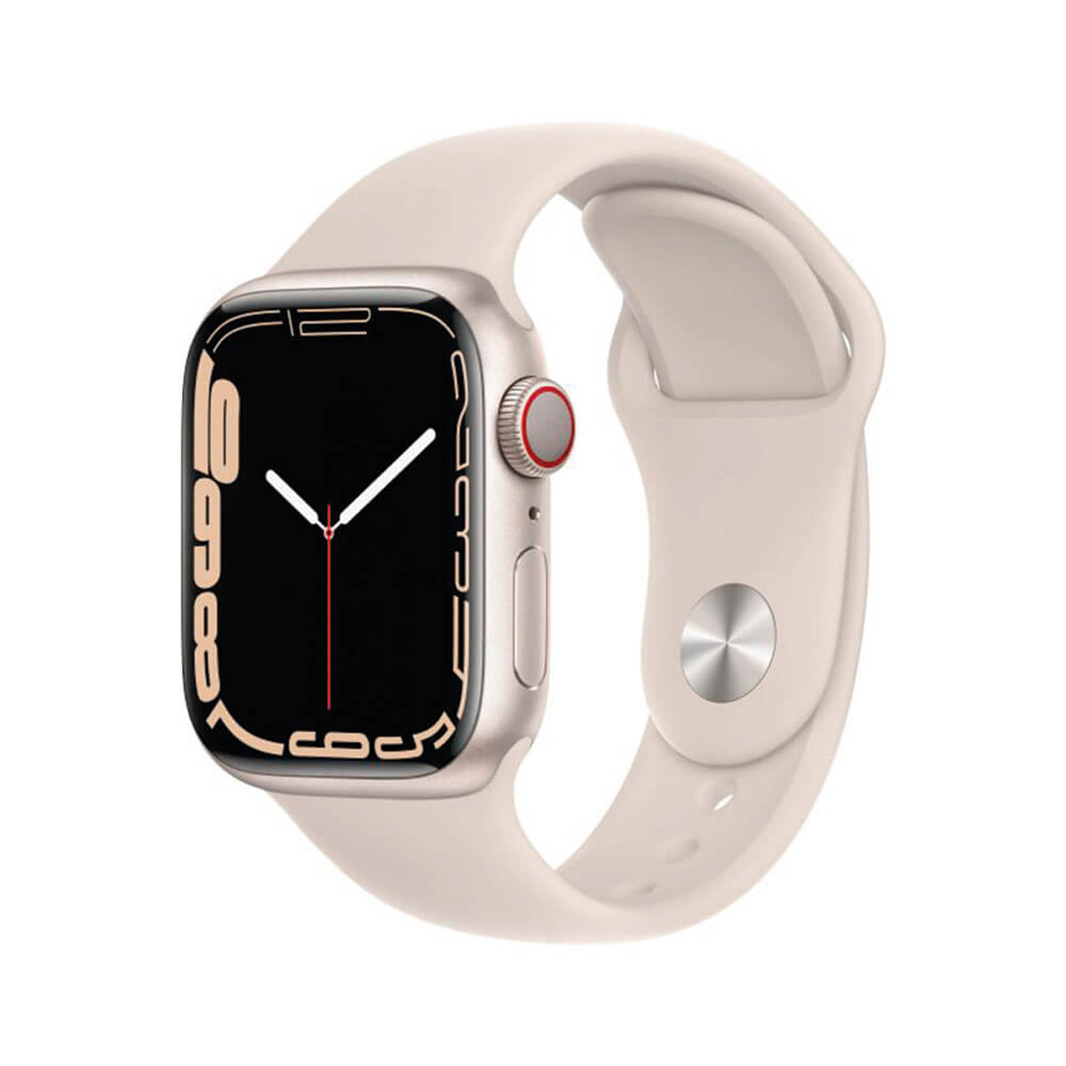 APPLE WATCH SERIES 7 GPS 45MM ALUMINIO BLANCO Y CORREA DEPORTIVA BLANCO ESTRELLA | Wearables