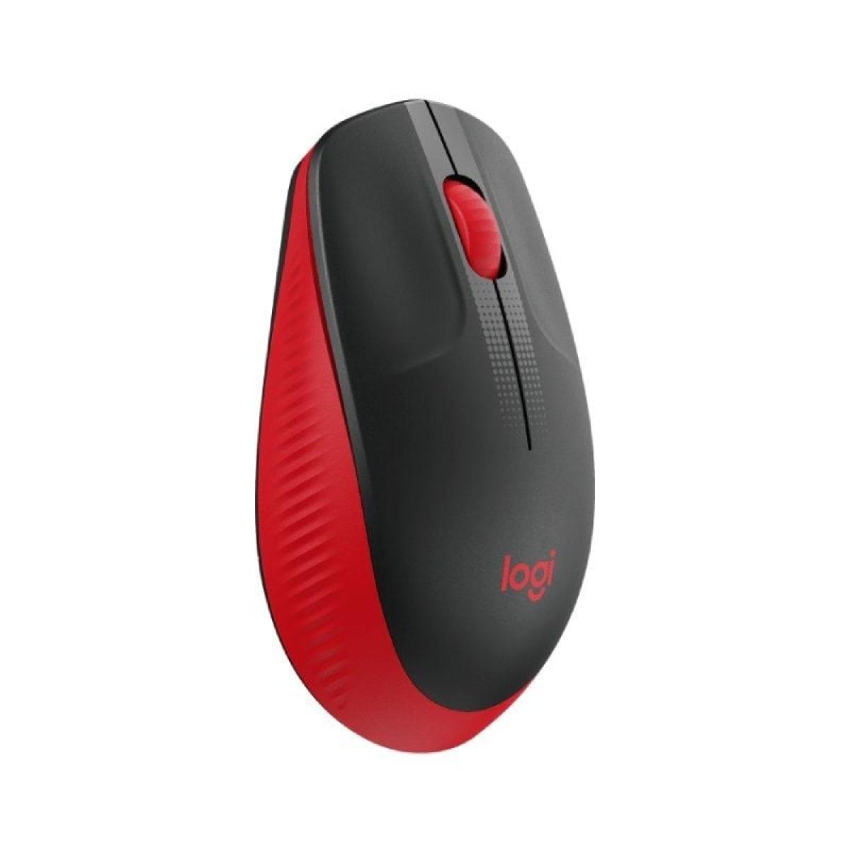 RATON INALAMBRICO LOGITECH M190/ HASTA 1000 DPI/ ROJO | Inform�tica
