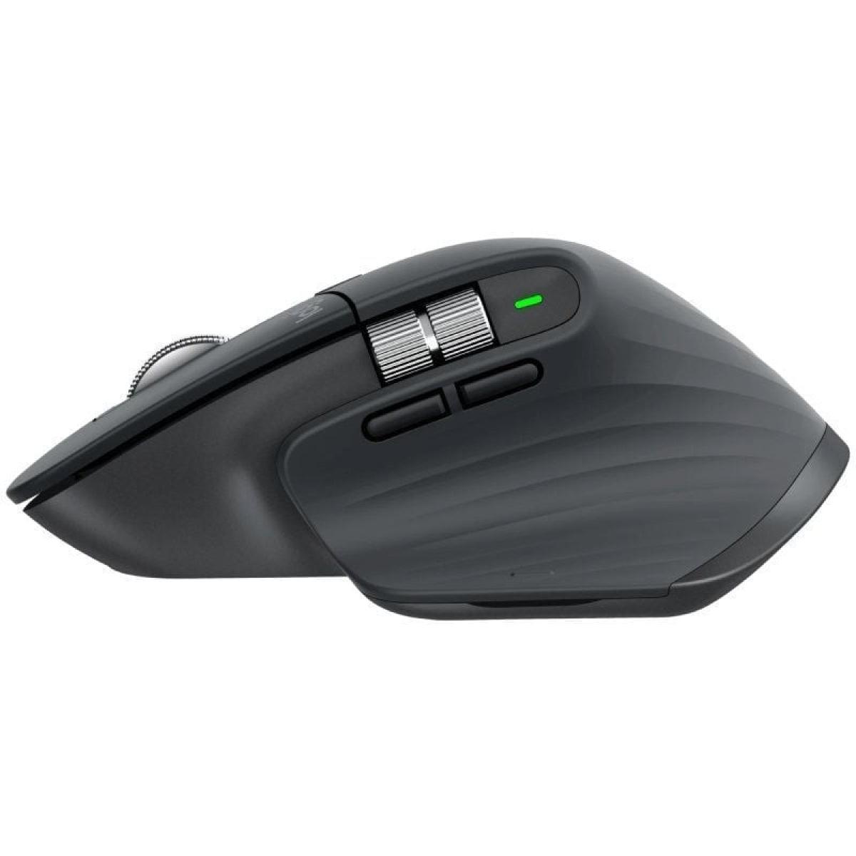RATON INALAMBRICO POR BLUETOOTH LOGITECH MX MASTER 3S/ BATERIA RECARGABLE/ HASTA 8000 DPI/ GRAFITO | Inform�tica