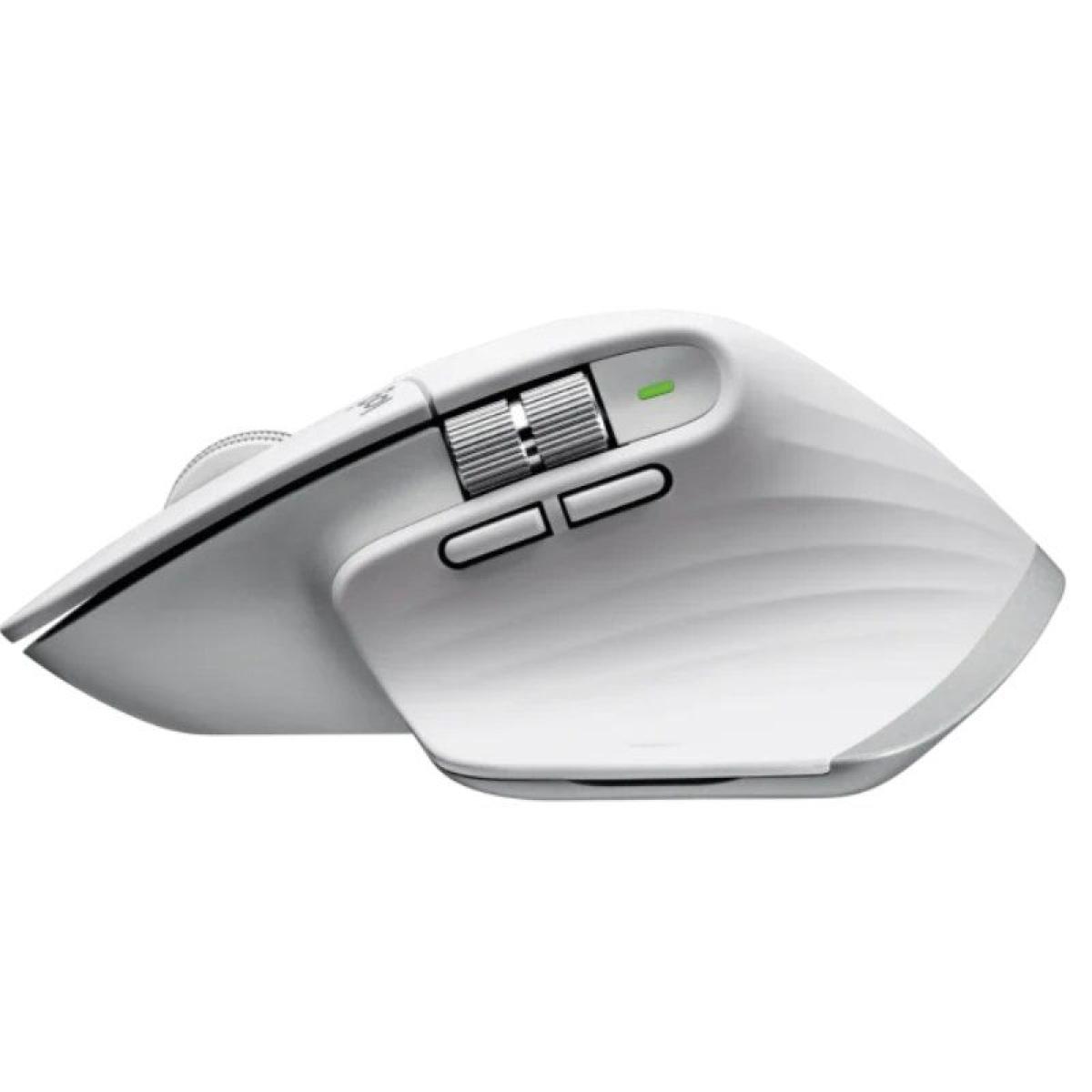 RATON ERGONOMICO INALAMBRICO POR BLUETOOTH LOGITECH MX MASTER 3S/ BATERIA RECARGABLE/ HASTA 8000 DPI/ GRIS PALIDO | Inform�tica