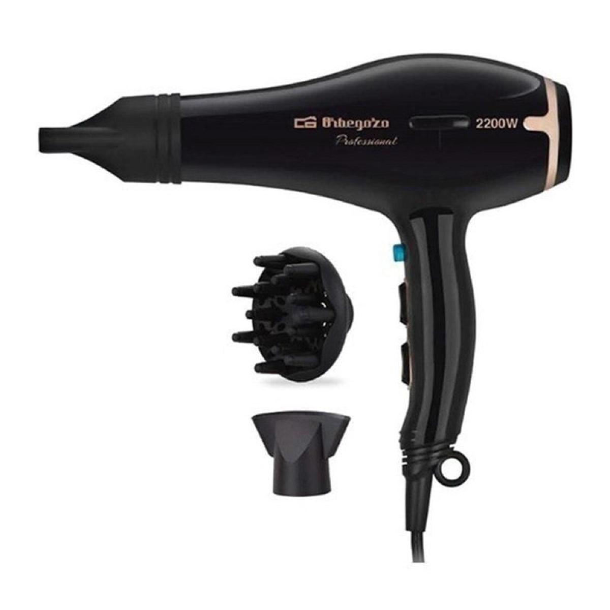SECADOR ORBEGOZO SE-2206/ 2200W/ NEGRO | Cuidado personal