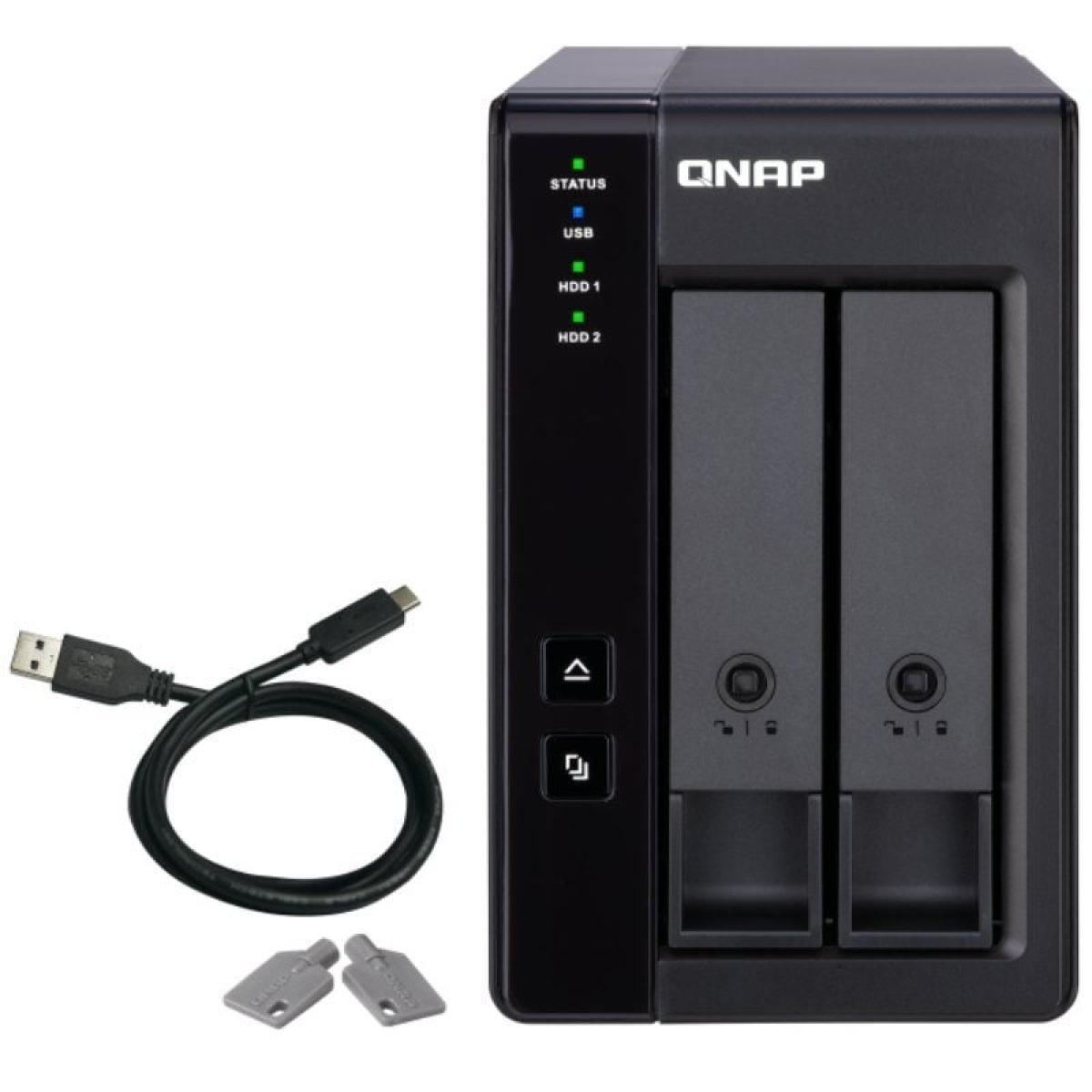DAS QNAP TR-002/ 2 BAHIAS 3.5"- 2.5"/ FORMATO TORRE | Inform�tica