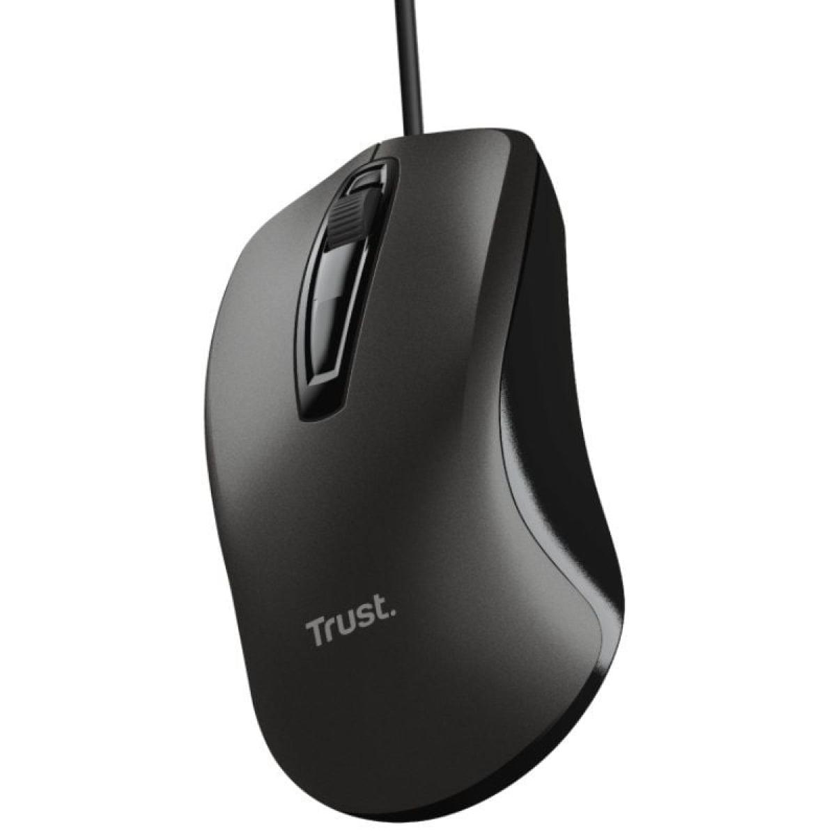 RATON TRUST BASICS WIRED MOUSE/ HASTA 1200 DPI | Inform�tica