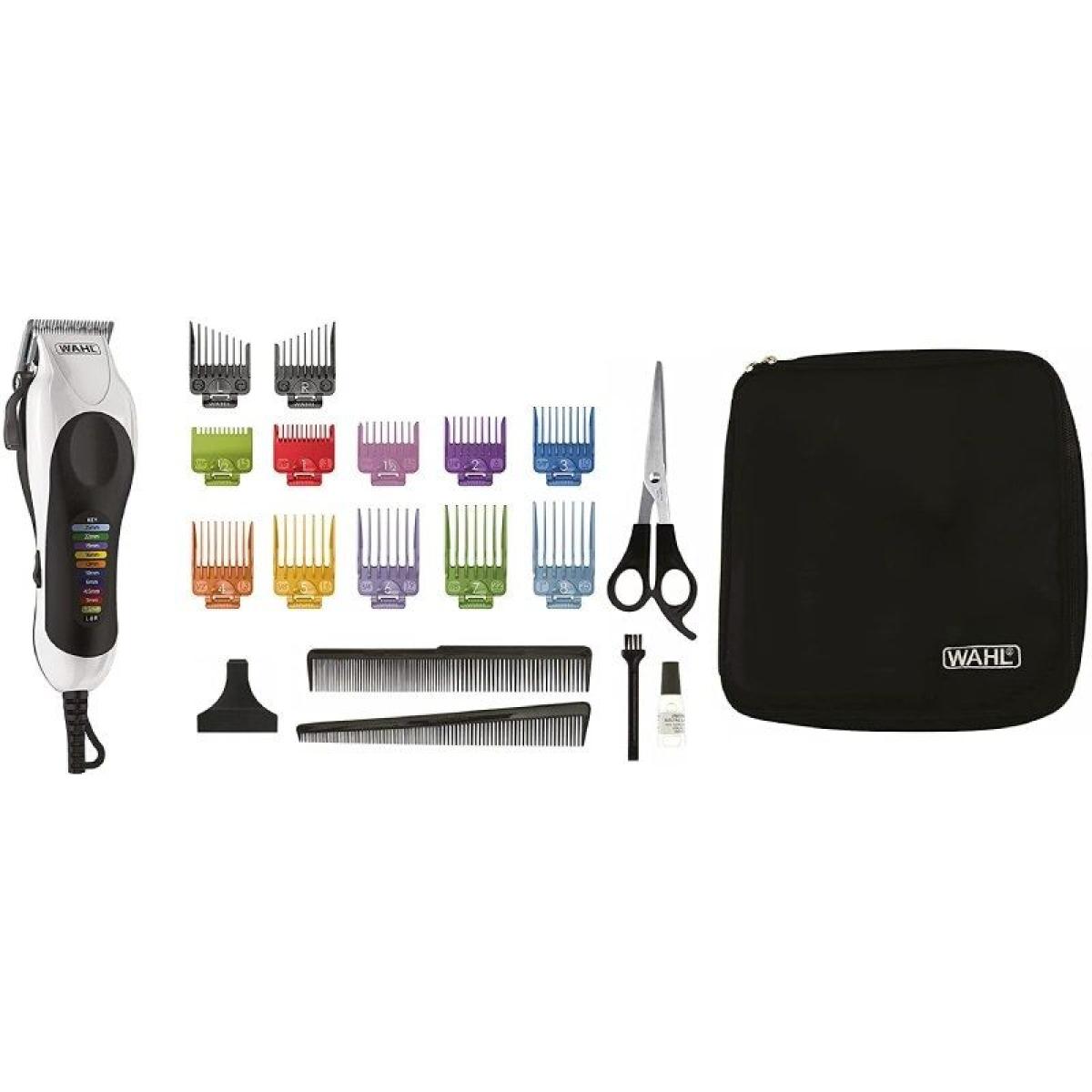 CORTAPELOS WAHL COLOR PRO/ CON CABLE/ 15 ACCESORIOS