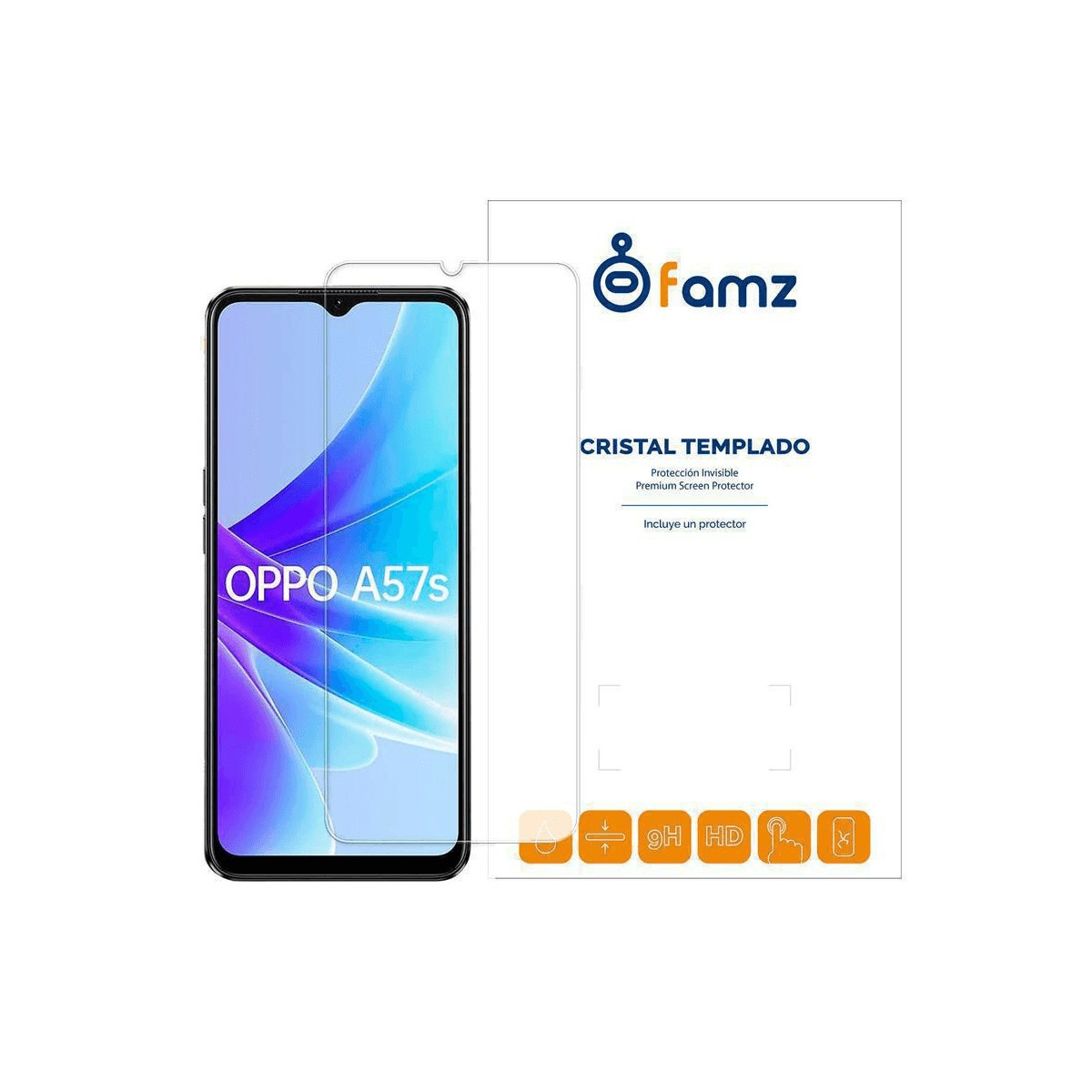 PROTECTOR DE PANTALLA XIAOMI OPPO A54S / A57 4G / A57S / A58 / A77 / A78 5G CRISTAL TEMPLADO | Accesorios