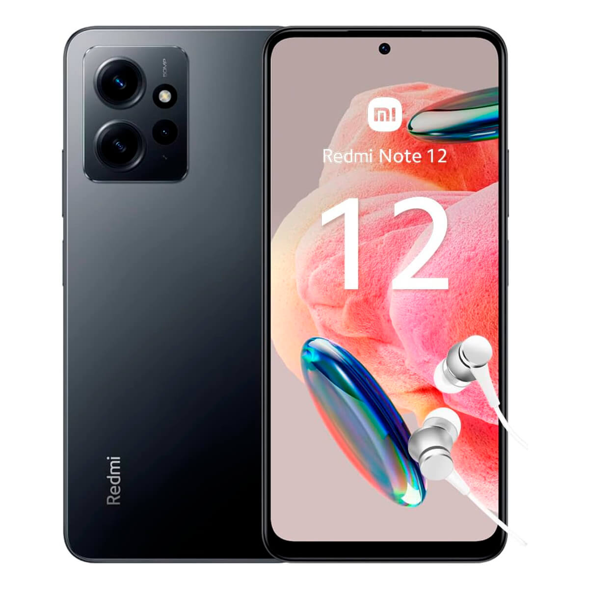XIAOMI REDMI NOTE 12 4G 8GB/256GB GRIS (ONYX GRAY) DUAL SIM 23021RAA2Y |