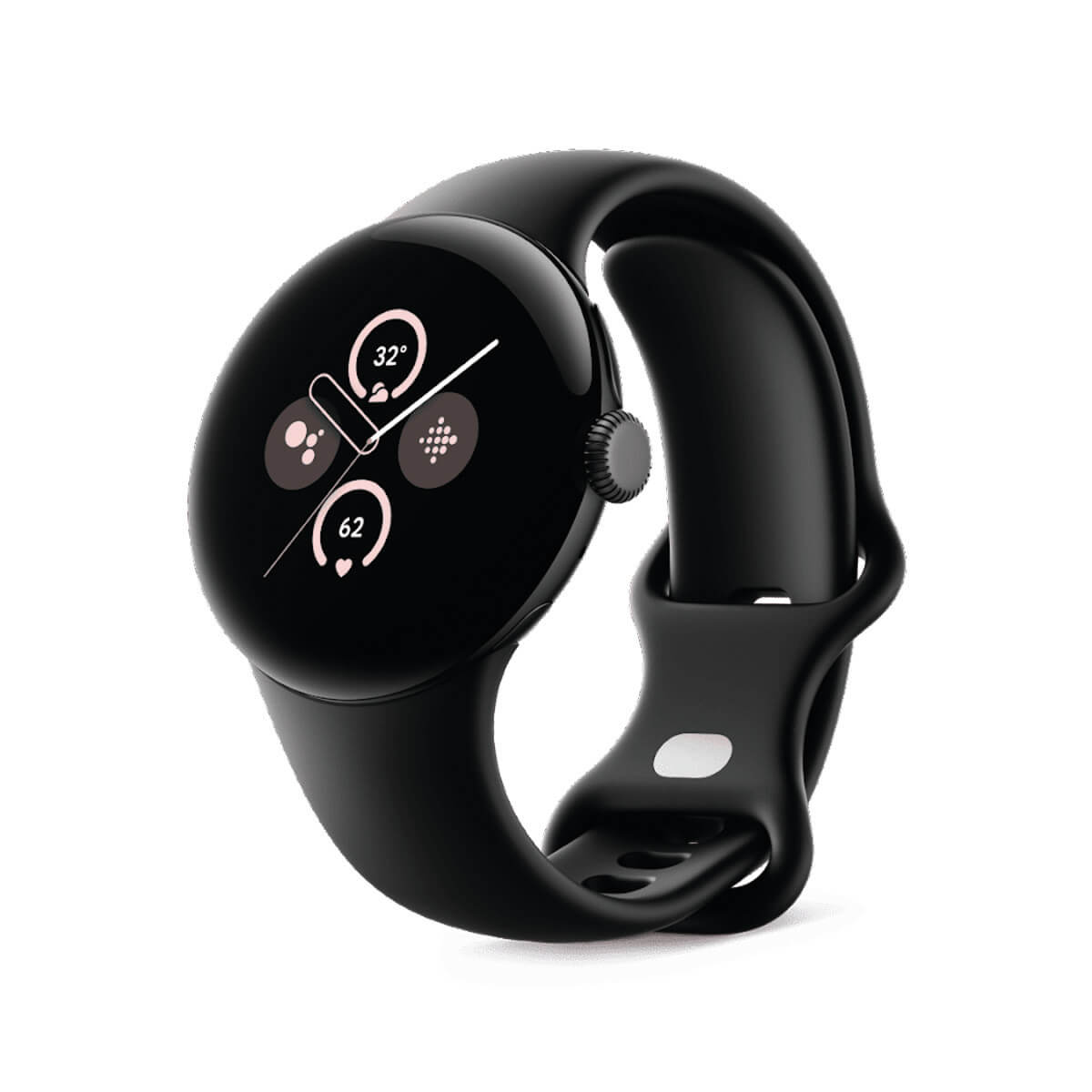 GOOGLE PIXEL WATCH 2 41MM WIFI NEGRO (MATTE BLACK) Y CORREA DEPORTIVA NEGRA (OBSIDIAN)