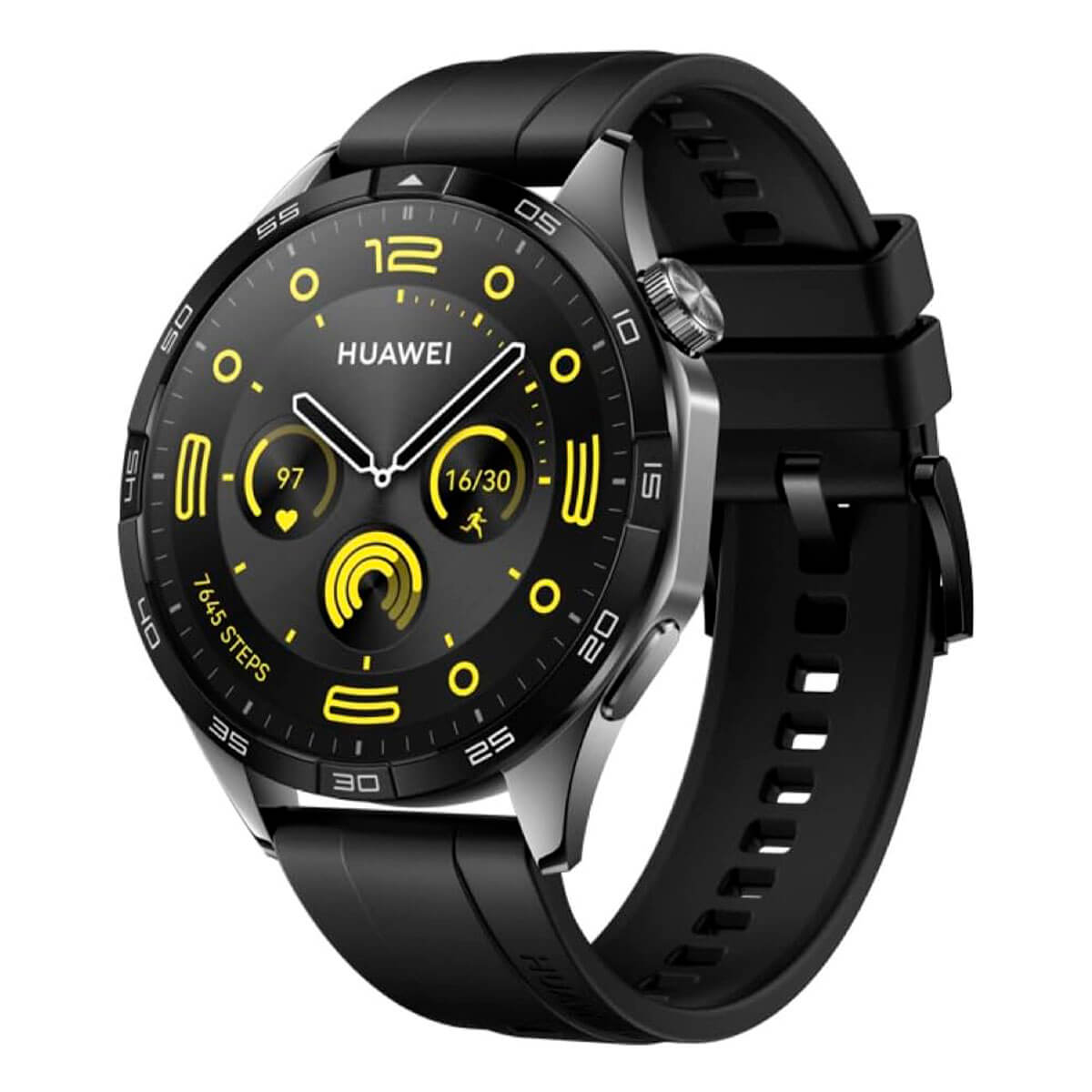 HUAWEI WATCH GT 4 46MM BLUETOOTH NEGRO (BLACK FLUOROELASTOMER STRAP) PHOINIX B19F