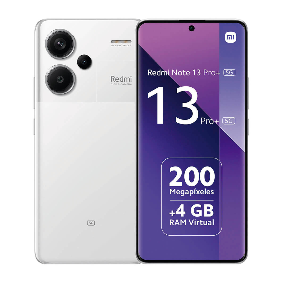 XIAOMI REDMI NOTE 13 PRO+ 5G 8GB/256GB BLANCO (MOONLIGHT WHITE) DUAL SIM | M�viles libres