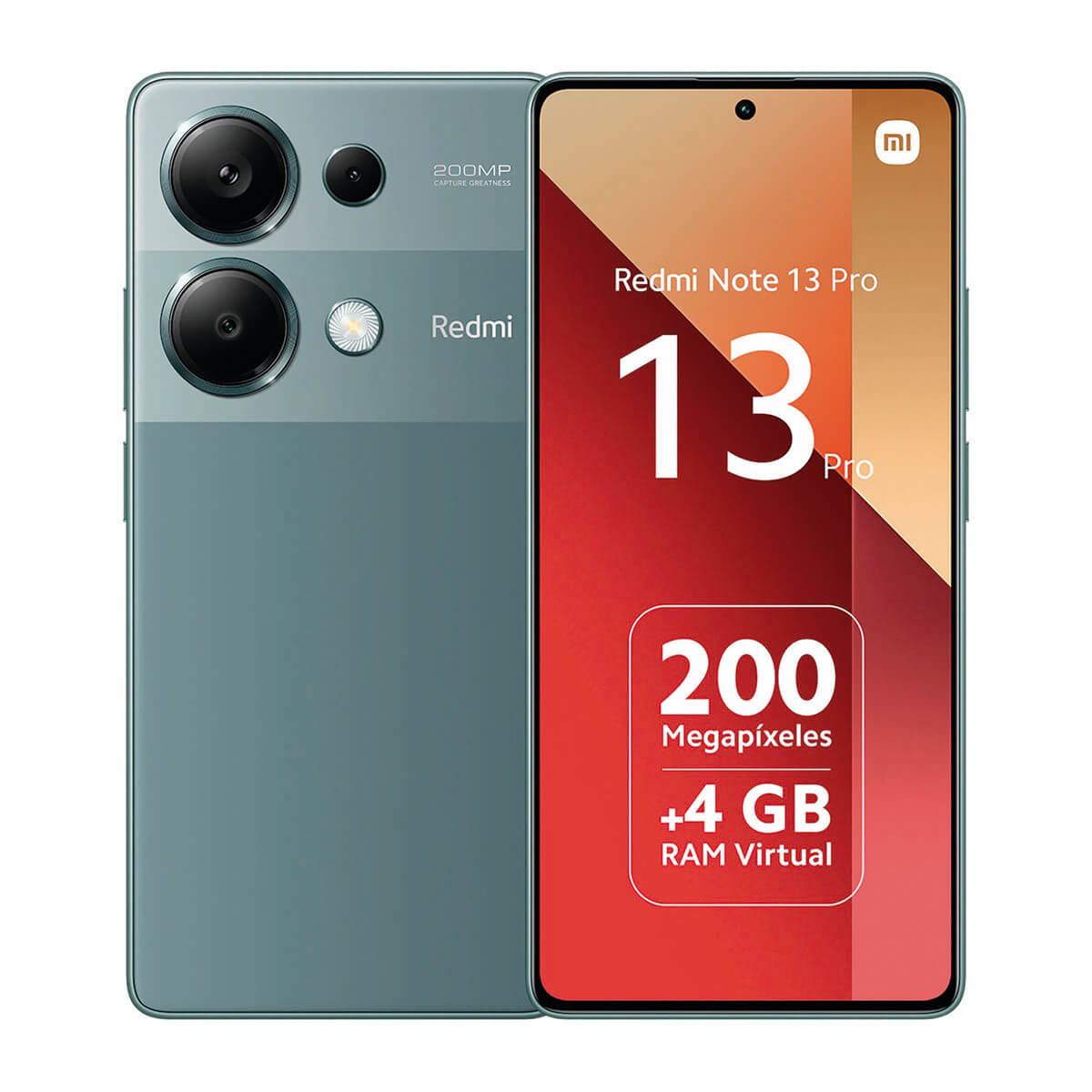 XIAOMI REDMI NOTE 13 PRO 4G 8GB/256GB VERDE (FOREST GREEN) DUAL SIM | M�viles libres