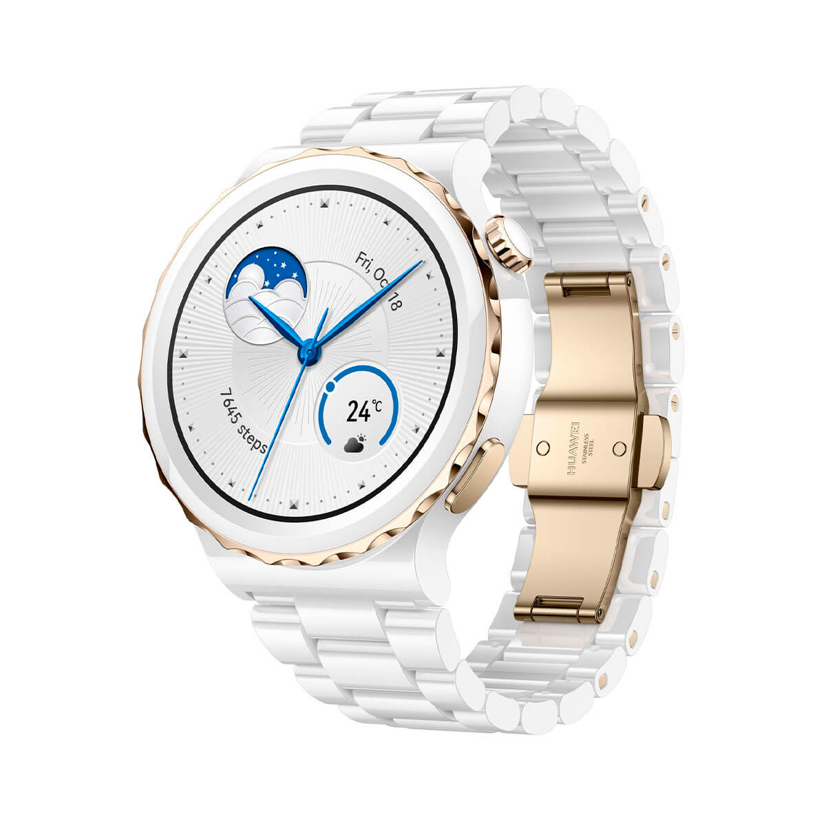 HUAWEI WATCH GT 3 PRO 43MM BLANCO (CERAMIC WHITE) FRIGGA-B19T