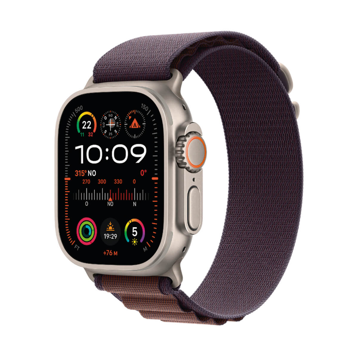 APPLE WATCH ULTRA 2 GPS + CELLULAR 49MM TITANIO CON CORREA ALPINE LOOP INDIGO - TALLA S | Wearables