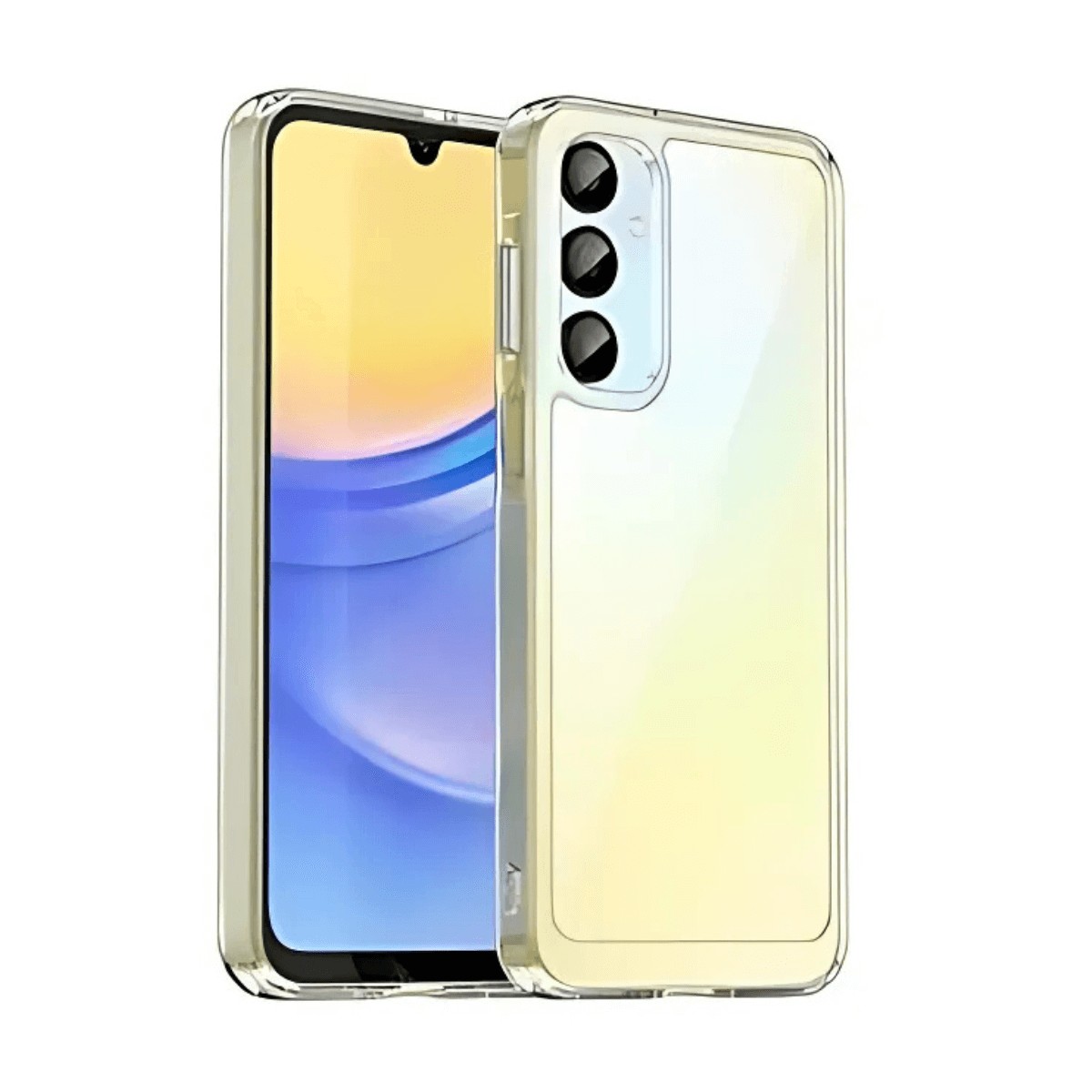 CARCASA SAMSUNG GALAXY A16 4G / 5G HYBRID (BUMPER + TRASERA TRANSPARENTE) TRANSPARENTE |