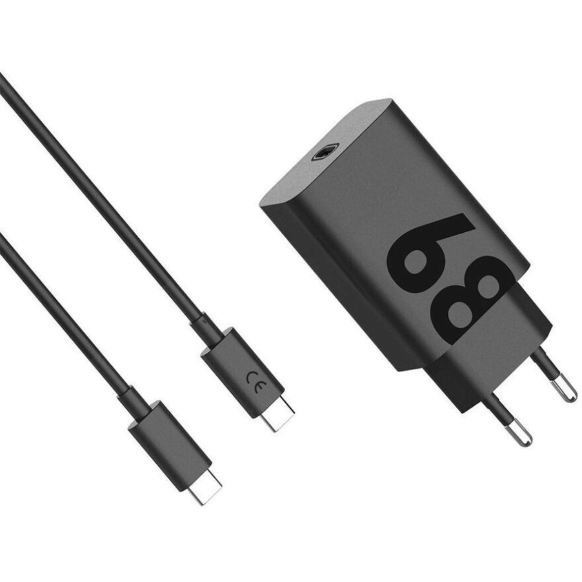 MOTOROLA TURBOPOWER CARGADOR USB-C DE 68W NEGRO | Accesorios